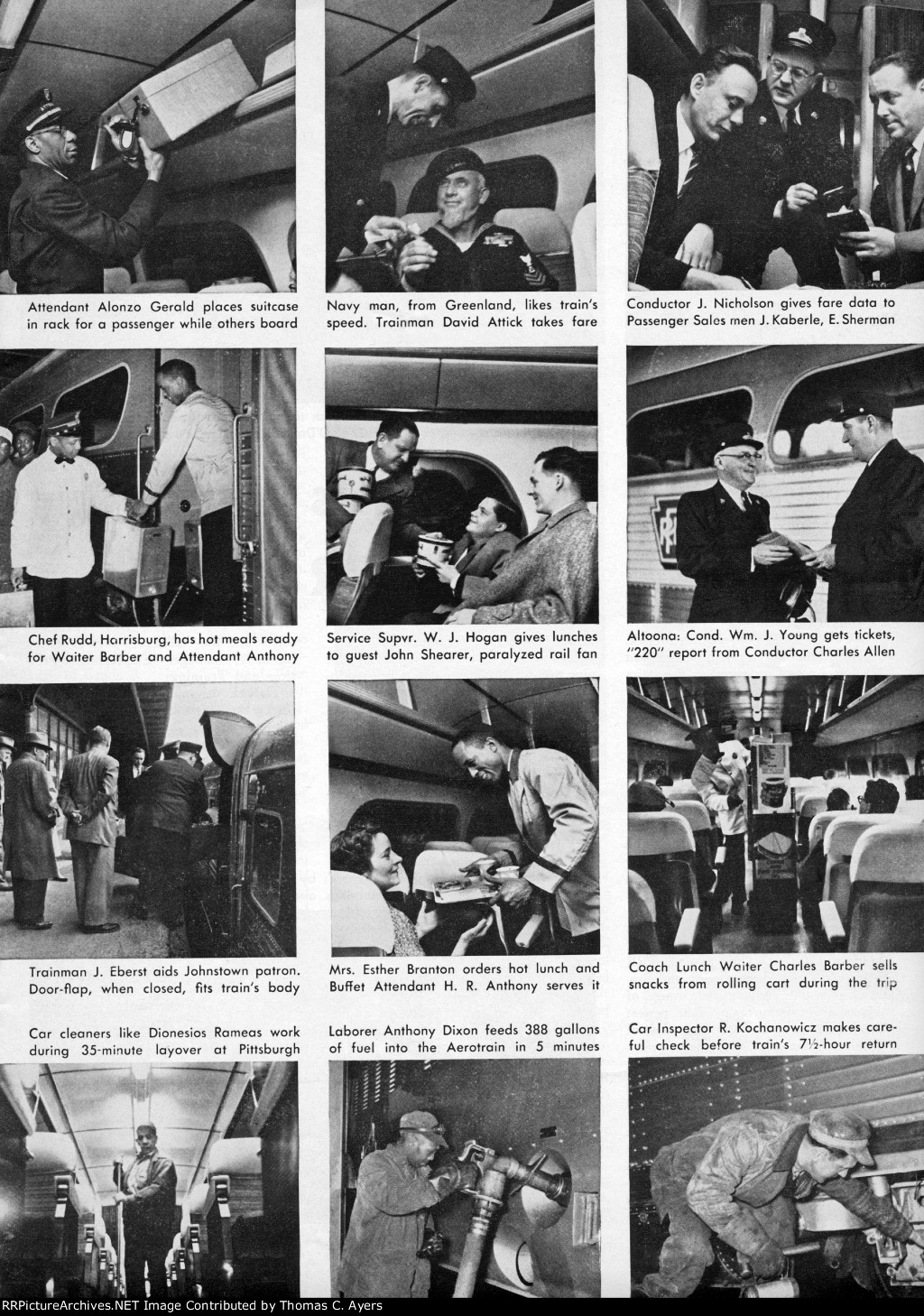 "Pennsy Aerotrain," Page 7, 1956